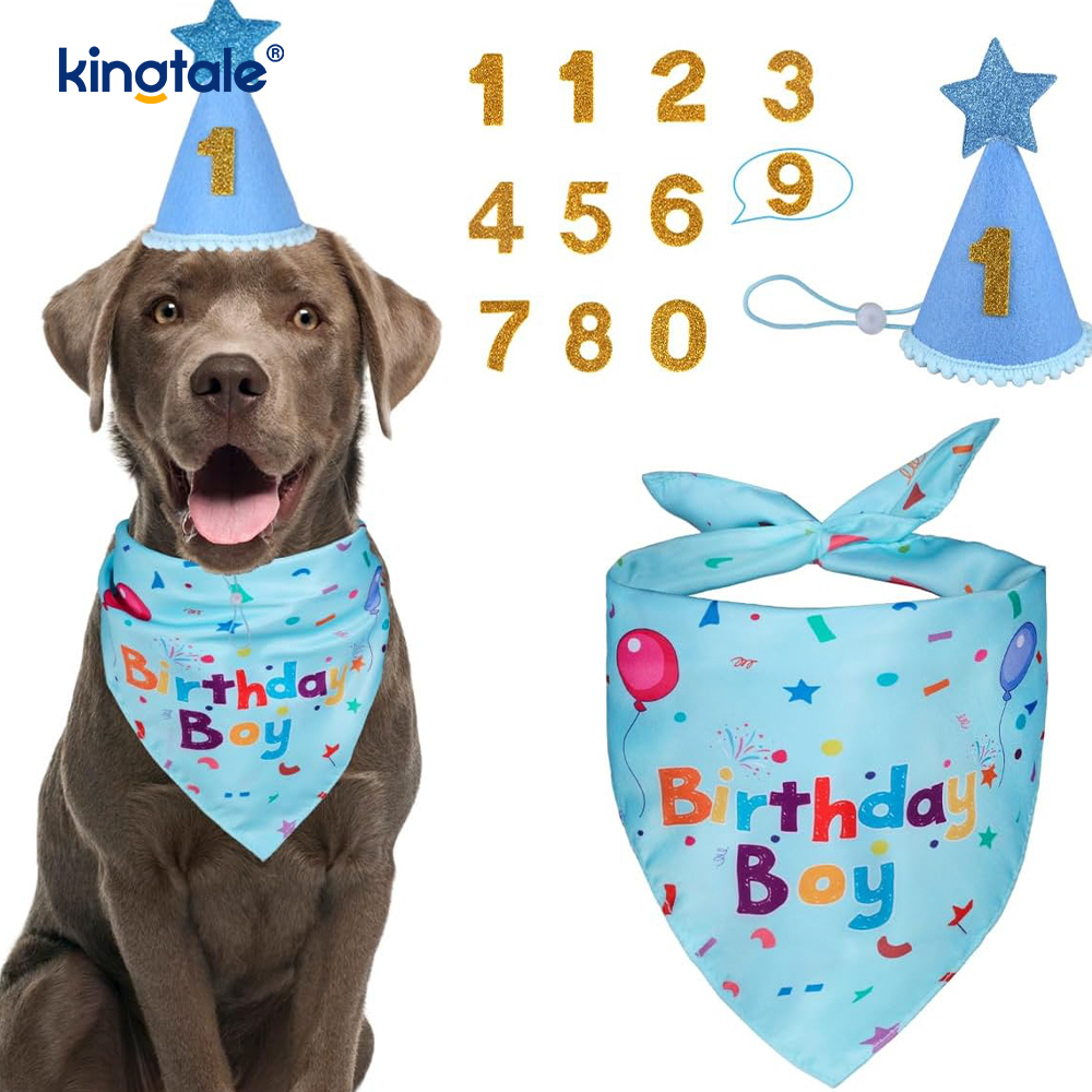 ペットの誕生日バンダナセット