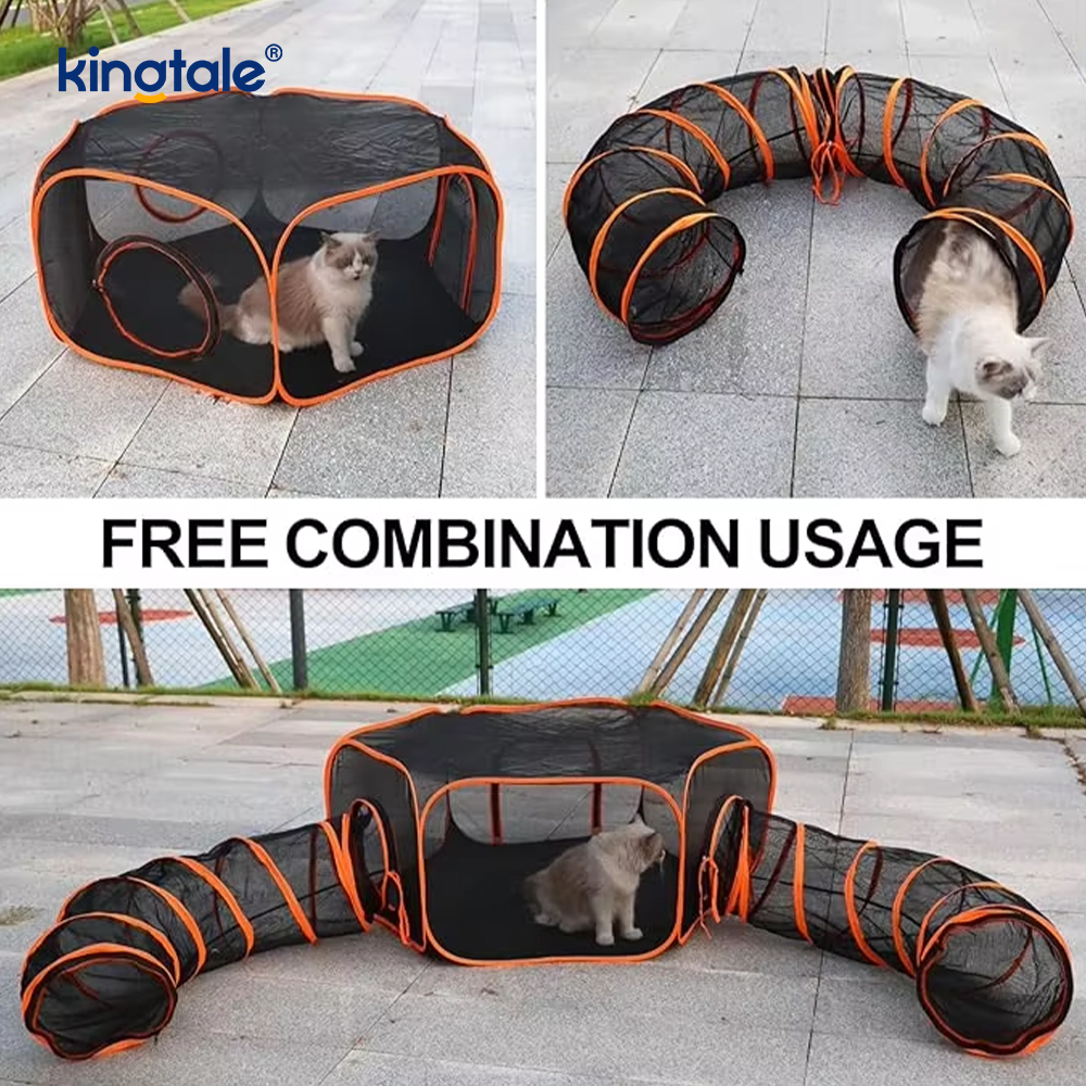 ペット猫トンネルチューブ猫のおもちゃ折りたたみ可能
