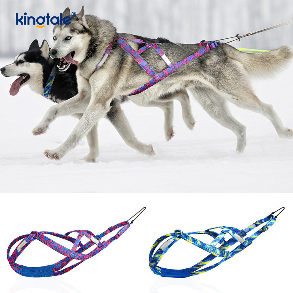 犬引っ張りハスキーマッシングハーネス×犬用バックハーネス